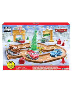 Calendario de Adviento Mini Racers Disney Pixar Cars con 5 Coches