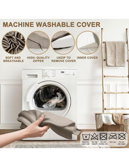 Almohada Cuña Sokoro para Apnea del Sueño y Reflujo - Beige