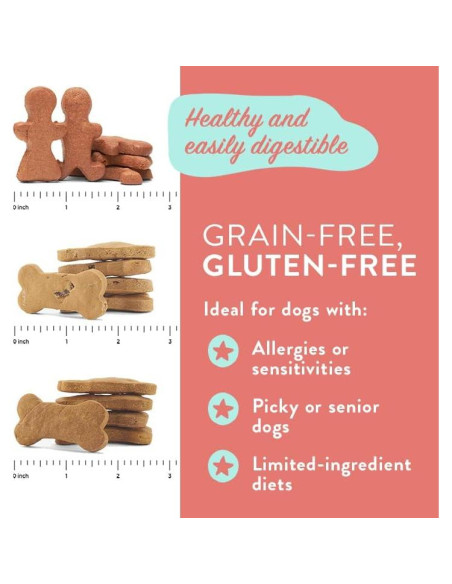 Galletas Saludables para Perros Portland Pet Food 141.75 g Manzana y Menta