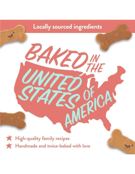 Galletas Saludables para Perros Portland Pet Food 141.75 g Manzana y Menta