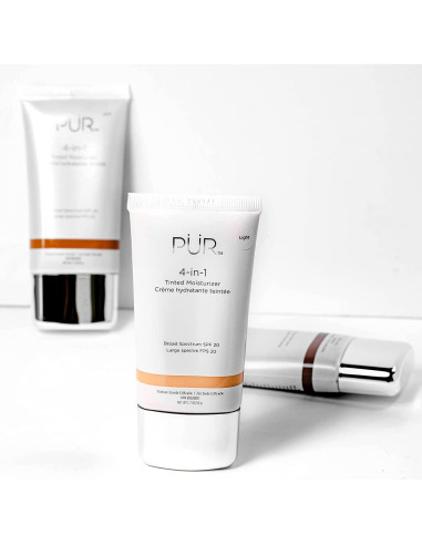 Hidratante Facial Tinte 4-en-1 PÚR Belleza SPF 20 48.5g