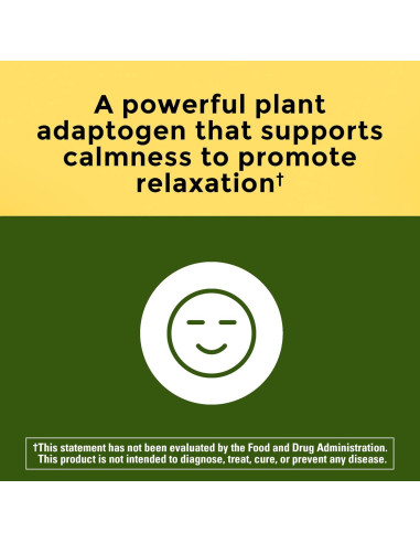 Cápsulas de Ashwagandha Nature Made 125mg - 60 Unidades