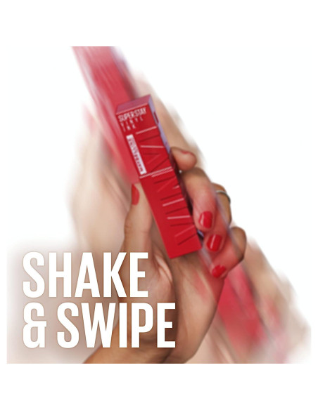 Labial Líquido Brillante Maybelline Super Stay 4.1 ml Rojo Arándano Labial Líquido Brillante Maybelline Super Stay 4.1 ml Rojo Arándano