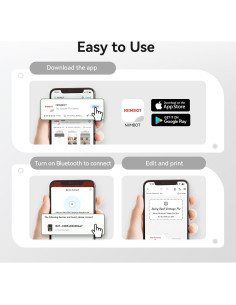 Impresora de Etiquetas Bluetooth NIIMBOT B21 Portátil 0.56 kg 2