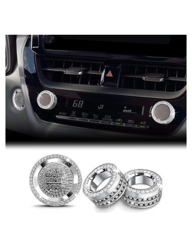 Accesorios Toyota Corolla Hybrid 2022-2025 - Cubiertas de Pomo de Aluminio