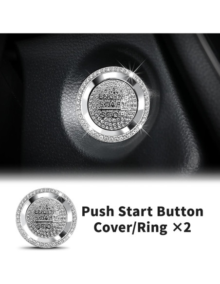 Accesorios Toyota Corolla Hybrid 2022-2025 - Cubiertas de Pomo de Aluminio