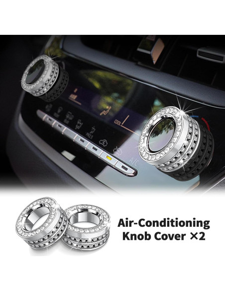 Accesorios Toyota Corolla Hybrid 2022-2025 - Cubiertas de Pomo de Aluminio