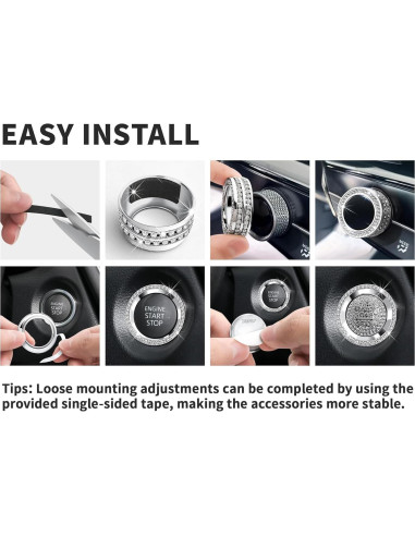 Accesorios Toyota Corolla Hybrid 2022-2025 - Cubiertas de Pomo de Aluminio