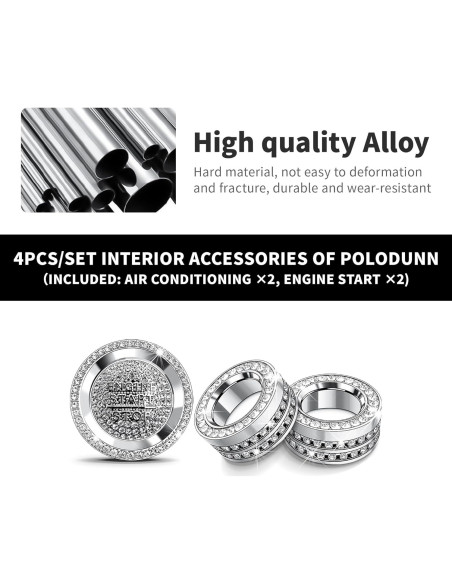 Accesorios Toyota Corolla Hybrid 2022-2025 - Cubiertas de Pomo de Aluminio