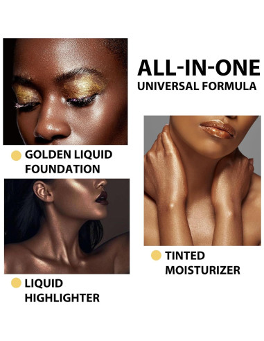 Aceite Iluminador Corporal AbluFirst 30ml Brillo Hidratante