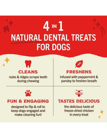 Golosinas Dentales para Perros Stella & Chewy's Pollo 155.9g