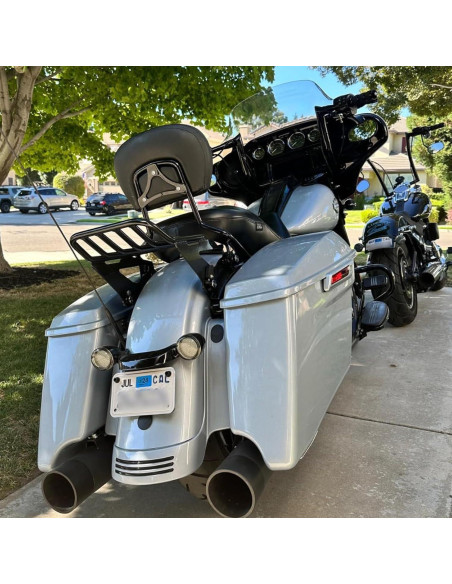 Soporte de Equipaje Desmontable Fjpacemt para Harley 2009-2023