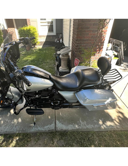 Soporte de Equipaje Desmontable Fjpacemt para Harley 2009-2023