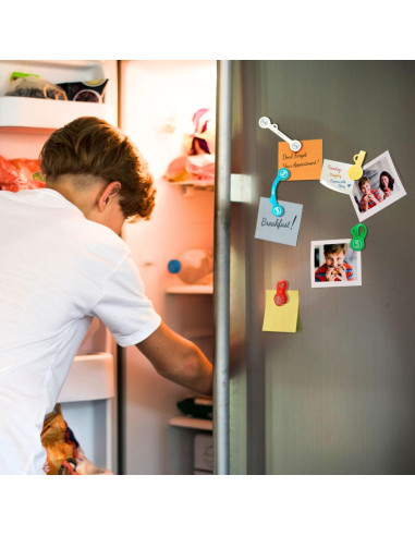 Organizadores de Cable Magnéticos SUNFICON 10 Piezas Multicolor