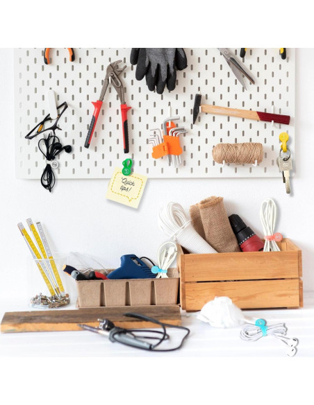 Organizadores de Cable Magnéticos SUNFICON 10 Piezas Multicolor Organizadores de Cable Magnéticos SUNFICON 10 Piezas Multicolor