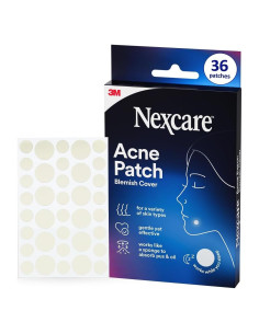 Nexcare Cubiertas para Acné 36 Unidades Absorbentes Piel
