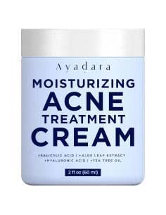 Crema Hidratante Facial Acné Ayadara 90g - Ácido Salicílico