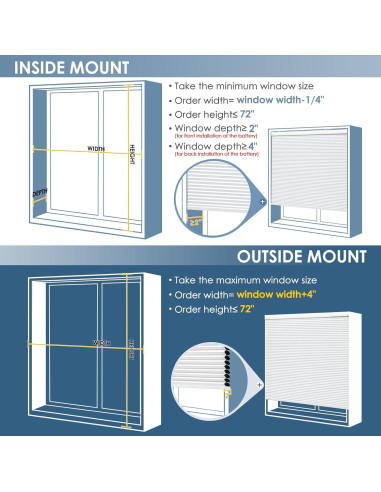 Persianas Inteligentes Motorizadas Blankendon 60x162 cm Solar