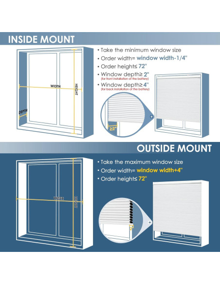 Persianas Inteligentes Motorizadas Blankendon 60x162 cm Solar