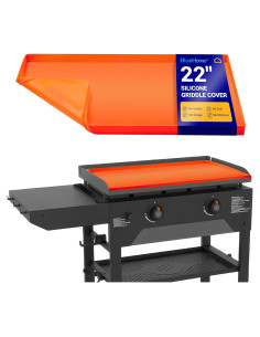 Alfombrilla de Silicona Blackstone 22" Naranja Grado Alimenticio