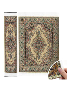 Alfombras Miniatura para Casa de Muñecas iLAND 2pcs 23.9x14.5cm