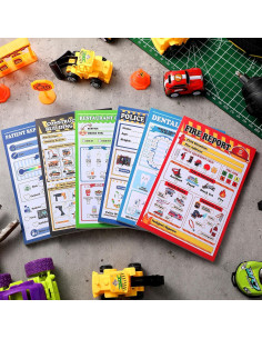 Cuadernos de Juego de Imaginación Eaasty 6 Unidades 40 Páginas 2