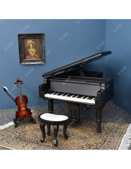 Alfombras Miniatura para Casa de Muñecas iLAND 2pcs 23.9x14.5cm