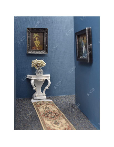 Alfombras Miniatura para Casa de Muñecas iLAND 2pcs 23.9x14.5cm