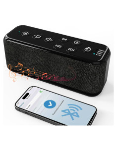 Máquina de Sonido Bluetooth CR1016L con 40H de Reproducción