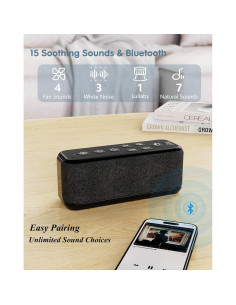 Máquina de Sonido Bluetooth CR1016L con 40H de Reproducción 2