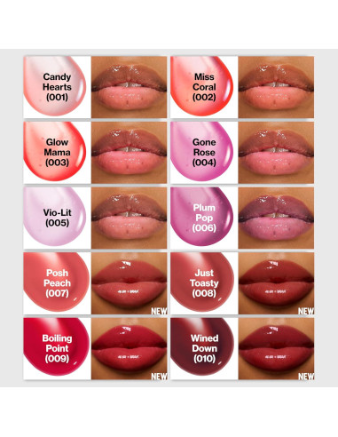 Aceite Labial Revlon Super Lustrous Glimmer 3.85 ml Hidratante