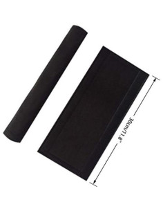 Cubiertas de Manijas de Refrigerador FLYPARTY - 2 Piezas, Negro 2