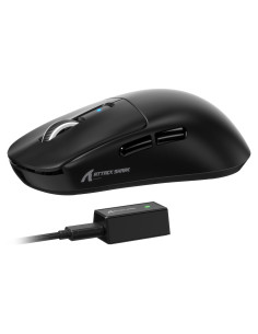 Ratón Gaming Inalámbrico Attack Shark R6 39g, 42000 DPI