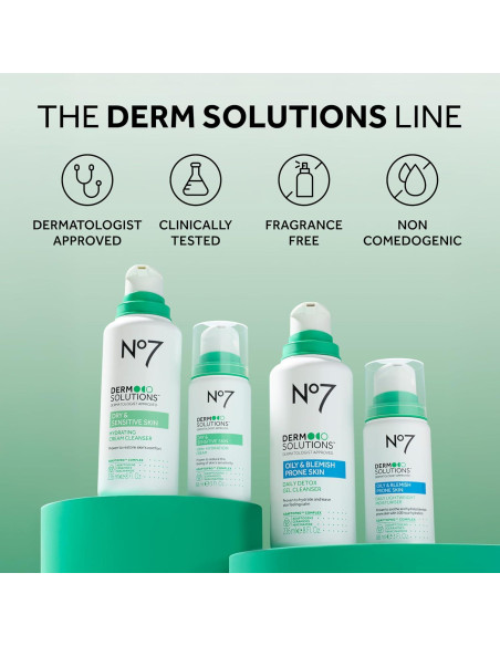 Limpiador Facial Hidratante No7 236.6 ml - Piel Seca y Sensible