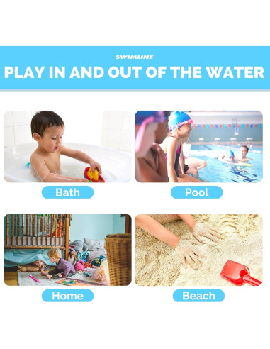 Juguetes de Buceo LED Swimline 3-Pack Torpedos Multicolor