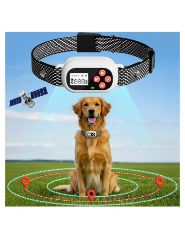Sistema de Cerca Eléctrica Inalámbrica GPS para Perros - GI4MI