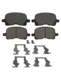 Pastillas de Freno Delanteras Wagner ZD741 Cerámicas para Toyota Corolla 2001