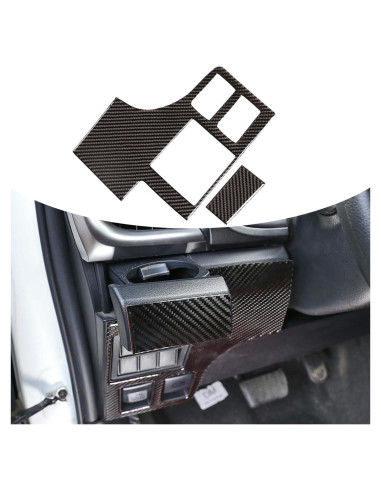 Protector de Panel de Interruptor Toyota Hilux 2015-2021 Fibra Carbono