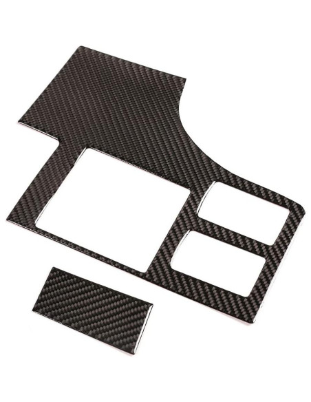 Protector de Panel de Interruptor Toyota Hilux 2015-2021 Fibra Carbono