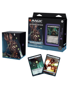 Mazo Commander Magic: The Gathering Necron Dynasties 100 cartas