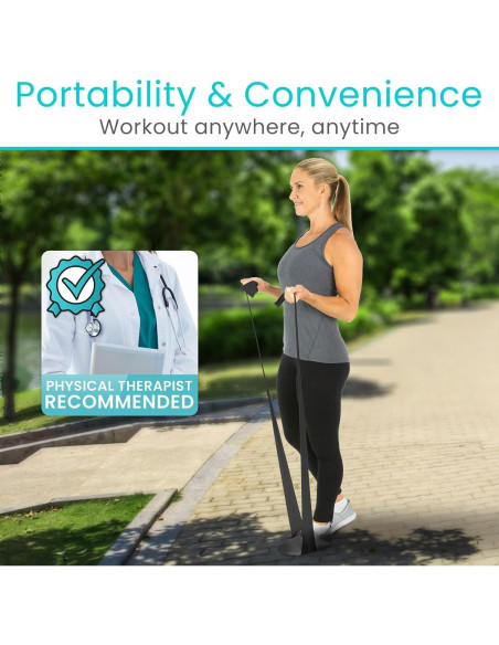 Bandas de Resistencia Vive 25 Yardas para Ejercicio y Rehabilitación