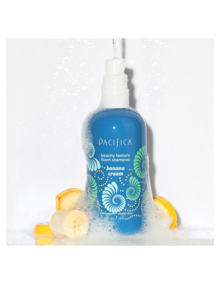 Champú Espumoso Texturizante Pacifica Crema de Plátano 421g