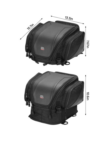 Bolsa de Cola KEMIMOTO para Motocicleta 18-22L Expandible