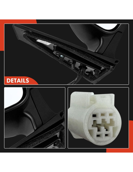 Espejo Retrovisor Eléctrico A-Premium Toyota Prius 2008-2009