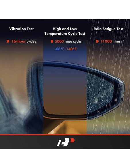 Espejo Retrovisor Eléctrico A-Premium Toyota Prius 2008-2009