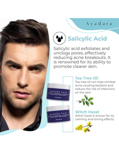 Crema Nocturna Ayadara para Acné Quístico Hormonal 120 Usos