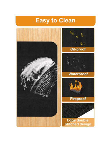 Manta para Parrilla LXLZSH 61x79 cm Resistente al Calor