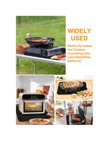 Manta para Parrilla LXLZSH 61x79 cm Resistente al Calor