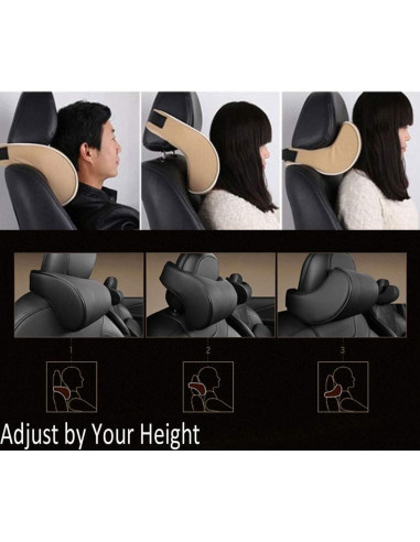 Almohada de Soporte para Cuello HomDSim Beige Ajustable