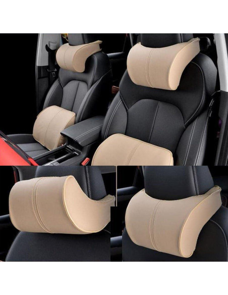 Almohada de Soporte para Cuello HomDSim Beige Ajustable